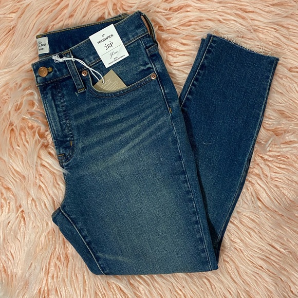 J. Crew Denim - JCREW 9” TOOTHPICK JEANS